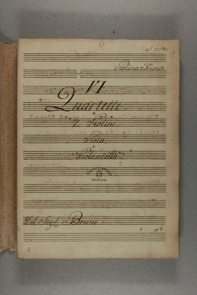 Sei quartetti a due violini, viola e violoncello