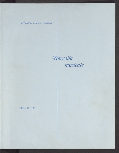 Cantate per b. col b.c. Pezzi 23