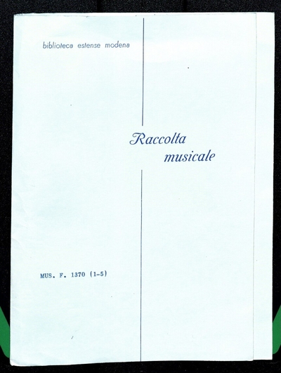 I lieti amanti, 1° libro dei Madrigali a cinque voci