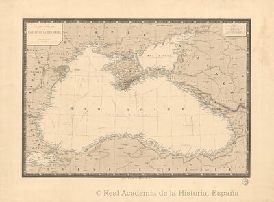 Carte générale du Bassin de la mer Noire [Material cartográfico]