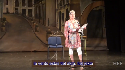 The aLa tuno: (Platero kaj mi)/Juan Ramón Jiménez; [deklamas] Rosa López