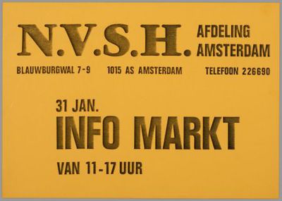 N V S H Afdeling Amsterdaminfo Markt