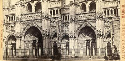 [40] Catedral de Toledo. Puerta del Perdón / Alfonso Begue.-.