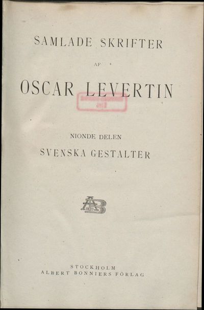 9: Svenska gestalter