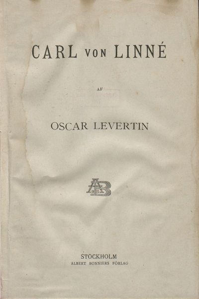 12,1: Carl von Linné