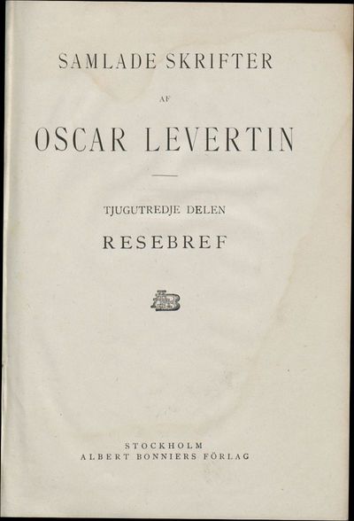 23: Resebref