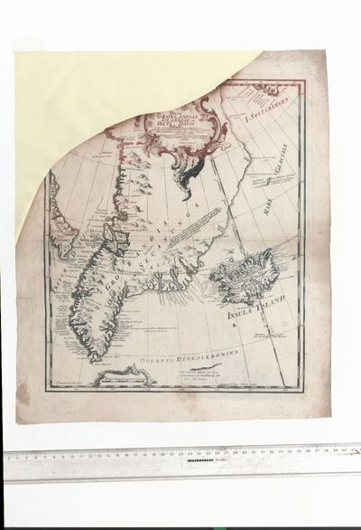 Nova Gronlandiae Islandiae et Freti Davis tabula : quam ex recentissimis, usque selectissimis peritiorum Navarchorum, item Dannicae missionis observationibus, relationibus atque diariis, peculiari studio ; Viri Beati ... Ioh. Anderson II ...