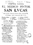 Famous comedy, The medical painter San Lucas
