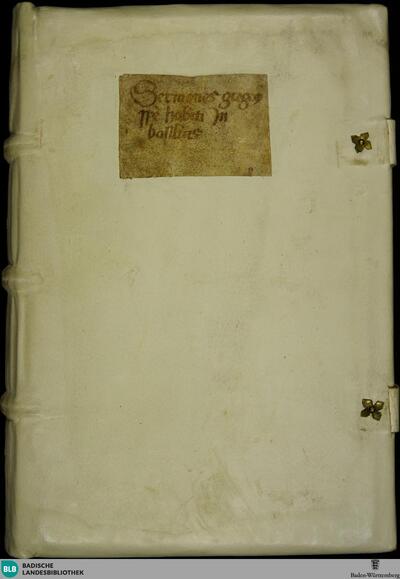 Gregorii M. in Euangelia liber II - Cod. Aug. perg. 200