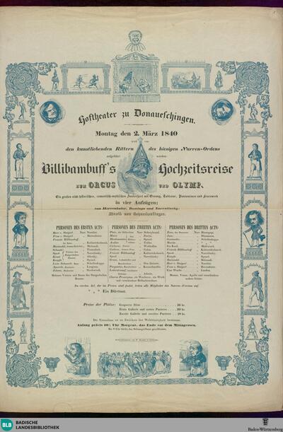Billibambuffs Hochzeitsreise - Don Mus.Ms. 865a-b : StrK WoO 5.07