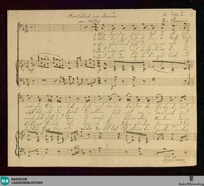 Leonore. Excerpts. Arr - Don Mus.Ms. 403|1 : V, pf