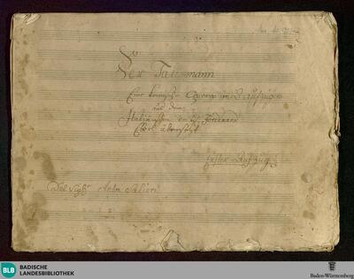 Il Talismano - Don Mus.Ms. 1707a-d : AngS 178