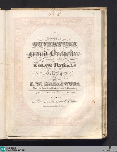 Seconde Ouverture à grand Orchestre : op. 44