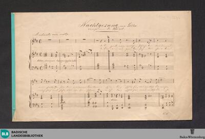 Nachtgesang - Don Mus.Ms. 2654 : V, pf; D