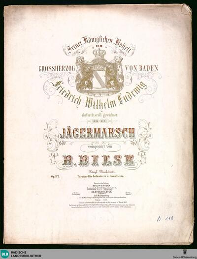 Jägermarsch : op. 32