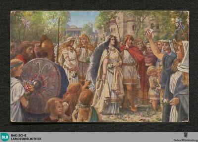 4: Wie Siegfried mit Kriemhild und Gunther mit Brunhild Hochzeit machte