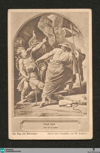 [3]: Der Ring des Nibelungen. Rheingold Szene 4: Schnell hinauf, dort ist er unser.