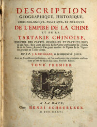 Description geographique, historique, chronologique, politique, et physique de l'empire de la Chine et de la Tartarie Chinoise (etc.) 5