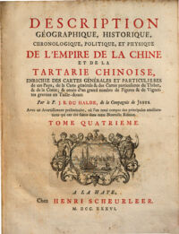 Description geographique, historique, chronologique, politique, et physique de l'empire de la Chine et de la Tartarie Chinoise (etc.) 8