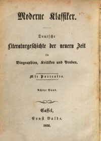 Friedrich von Sallet. mit Porträt