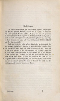 Hans Schiltbergers Reisebuch. nach der Nürnberger Handschrift hrsg. von Valentin Langmantel