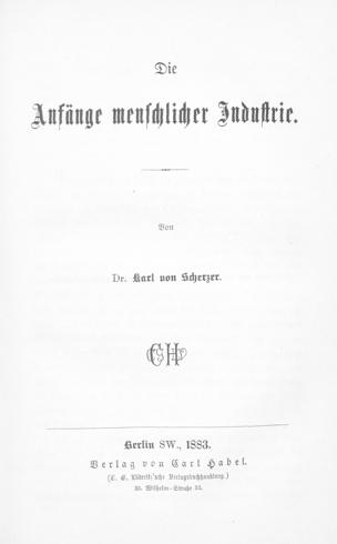 Die Anfänge menschlicher Industrie