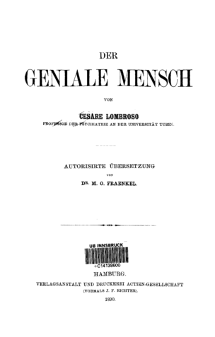 Der geniale Mensch