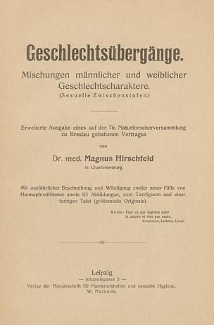 Geschlechtsübergänge