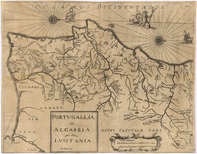 Portvgallia et Algarbia quae olim Lvsitania