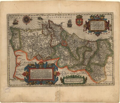 Portugalliae que olim Lusitania, novissima et exactissima descriptio, Auctore Vernando Alvaro Secco et de integro emendata, anno 1600