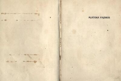 Fajdros. Ed. 2.