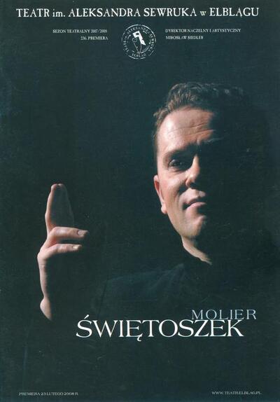 Świętoszek - theater program