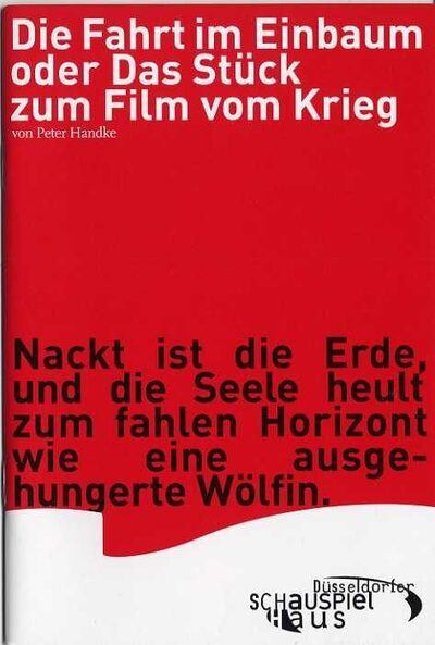 Die Fahrt im Einbaum oder Das Stück zum Film vom Krieg