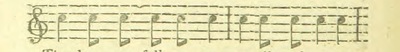 music from "Chronicle of Scottish Poetry; from the thirteenth century to the union of the Crowns: to which is added a glossary".