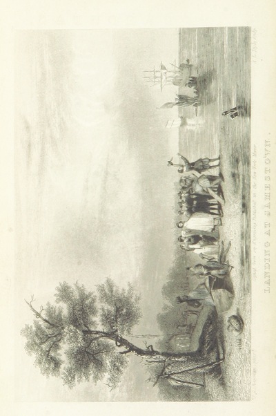 Jamestown from "[Pocahontas, and other poems.]".
