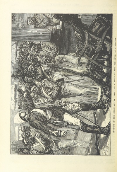 Indian Rebellion from "[Cassell's Illustrated Universal History.]".