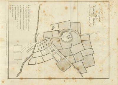 map from "[Memoirs of the Rebellion in 1745 and 1746; ... containing a narrative of the progress of the Rebellion ... to the battle of Culloden; the characters of the principal persons engaged in it; and ... an account of the sufferings ... experienced by the author ... Translated from a French MS., ... now in the hands of the Publishers.]".