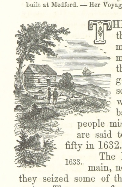 engraving from "The History and Antiquities of Boston, the capital of Massachusetts ... from its settlement in 1630 to the year 1770. Also an introductory history to the discovery and settlement of New England ... Second edition".