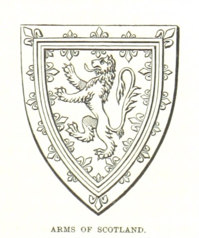 heraldry from "A History of the Battle of Bannockburn fought A.D. 1314, with notices of the principal warriors who engaged in that conflict ... With map and armorial bearings".