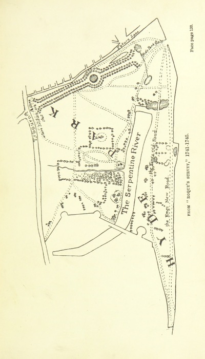 map from "Hyde Park from Domesday-Book to date, etc".