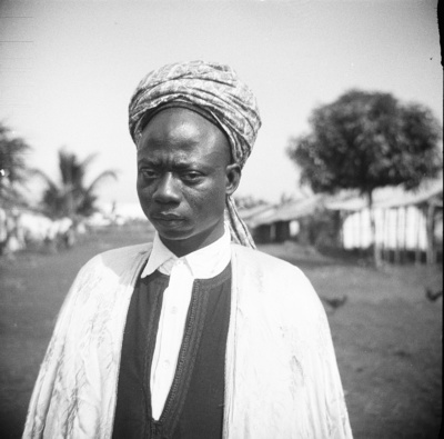Mann der Hausa (Forschungsreise nach Spanisch-Guinea 1939/1940)