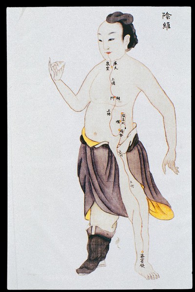 Yinwei (Yin Link) channel, C17/18 Chinese book art