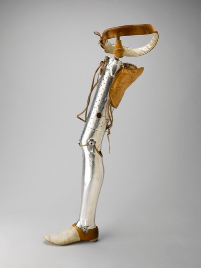 Artificial left leg, Europe, 1900-1940