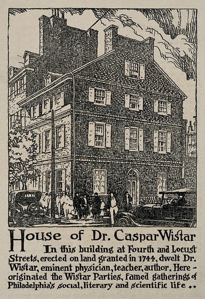 Caspar Wistar. Lithograph.
