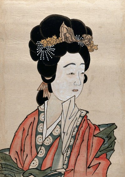 A Japanese woman