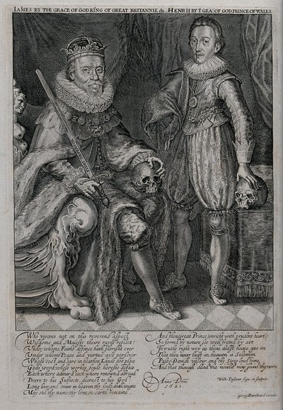 King James I of England and Henry, Prince of Wales