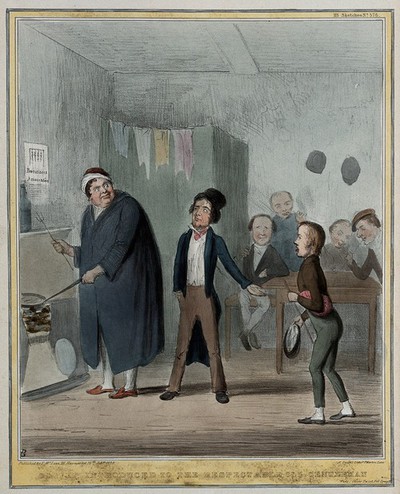 File:A quack doctor offering a gouty John Bull some medicine whil Wellcome  L0018442.jpg - Wikimedia Commons