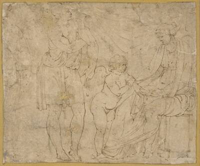Mars(?), Venus and Cupid