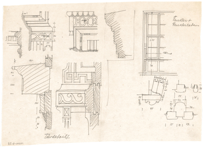 Rosenbauer Gregor Weilburg Schloss Weilburg Mobel Tur Fenster Detail Schnitt Europeana