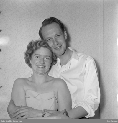 Arne Lie og Irene Thomsen.